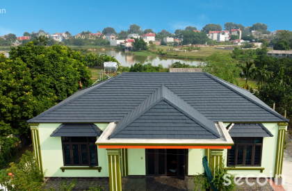 Ngói phẳng kiểu Pháp